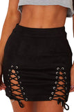 High Waist Sexy Split Tight Mini Skirt