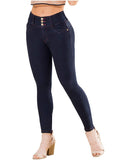 LT.Rose Mid Rise Butt Lifting Skinny Colombian Jeans Colombianos Levanta Cola