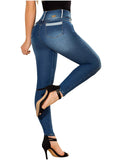 LT.Rose Mid Rise Butt Lifting Skinny Colombian Jeans Colombianos Levanta Cola