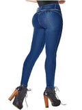 LT.Rose Mid Rise Butt Lifting Skinny Colombian Jeans Colombianos Levanta Cola