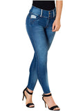 LT.Rose Mid Rise Butt Lifting Skinny Colombian Jeans Colombianos Levanta Cola