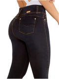 LT.Rose Mid Rise Butt Lifting Skinny Colombian Jeans Colombianos Levanta Cola