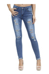 Mid-Rise Stretchy Skinny Jeans