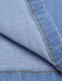 Women Stretch Denim Mini Skirt