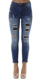 Mid-Rise Stretchy Skinny Jeans