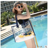 Transparent Pvc Beach Bag