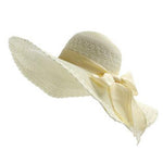 Wide Brim Ribbon Beach Hat