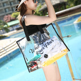 Transparent Pvc Beach Bag