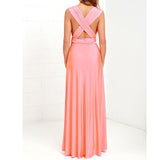 Sexy Backless Long Party Dress