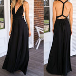 Sexy Backless Long Party Dress