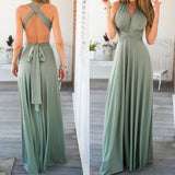 Sexy Backless Long Party Dress