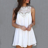 White Mini Dress