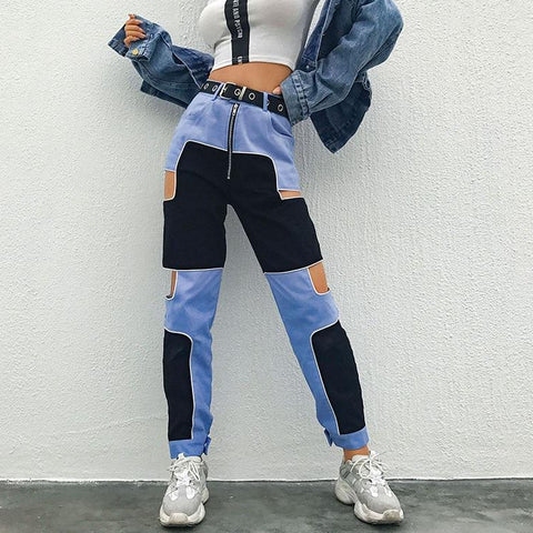 High Waist Street Style Cargo Pants