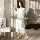 Elegant Retro Style Long Dress