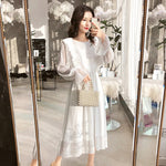 Elegant Retro Style Long Dress