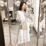 Elegant Retro Style Long Dress
