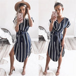 Casual Striped Summer Dress