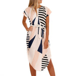 Casual Striped Summer Dress