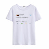 Kanye West Tweet Printed Shirt