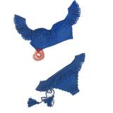 Retro Crochet Hand Knitted Bikini Set