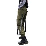 High Waist Loose Cargo Pants