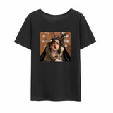 Aesthetic Mona Lisa Printed Shirt