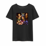 Aesthetic Mona Lisa Printed Shirt