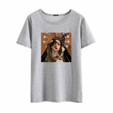 Aesthetic Mona Lisa Printed Shirt