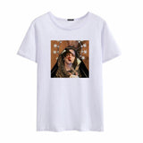 Aesthetic Mona Lisa Printed Shirt