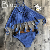 Hollow Knitting Bohemian Bikini
