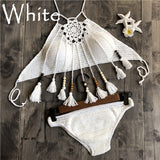 Hollow Knitting Bohemian Bikini