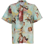 Retro Angel Printed Aesthetic Loose Shirt