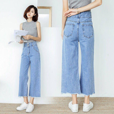 High Waist Denim Mom Jean