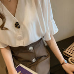Casual Elegant Loose Top