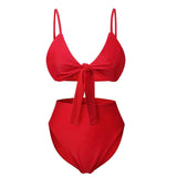 Sexy High Waist Adjustable Bathing