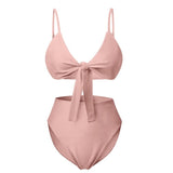 Sexy High Waist Adjustable Bathing