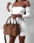 Sexy Off-Shoulder Mini Dress