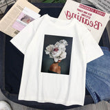 Aesthetic Floral Printed Shirt