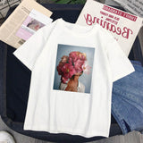 Aesthetic Floral Printed Shirt