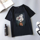 Aesthetic Floral Printed Shirt