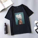 Aesthetic Floral Printed Shirt