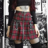 Gothic Halloween Mini Skirt